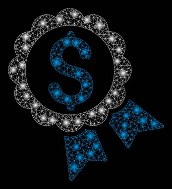 Flash Spotlu Parlak Kafes 2d Özellikli Fiyat Etiketi