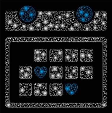 Flash Spotlu Parlayan Örgü 2d Favori Günleri