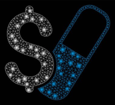 Işık Lekeleri ile Parlayan Örgü Karkas Farma İş