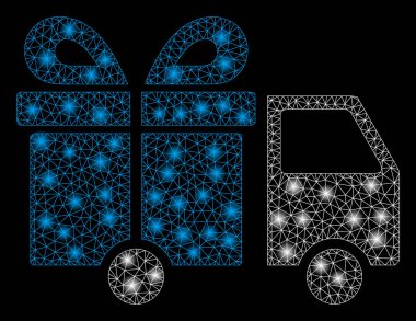 Flare kafes ağ hediye teslimat Van flare Spotlar ile