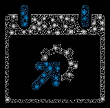 Flare Spotlar ile flare Mesh 2D dişli entegrasyon takvim günü