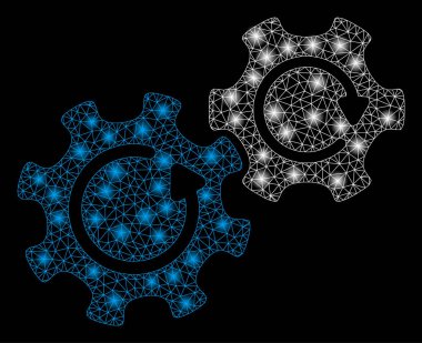 Flare Spotlar ile flare Mesh 2D vites rotasyonu