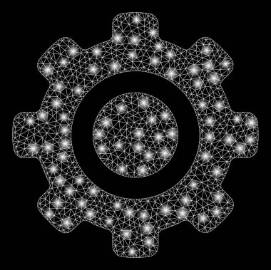 Flare Spotlar ile flare Mesh 2D dişli