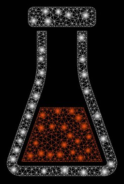 Flare Spotlar ile flare mesh ağ Flask