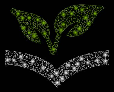 Flare kafes karkas Flora bilgi parlama Spotlar ile