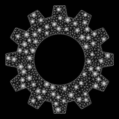 Flare Spotlar ile flare mesh ağ dişli