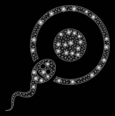 Flare Mesh Ağ İşaretlekeleri ile Mutlu Sperm Döllenme