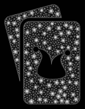 Flare Mesh 2d Joker Oyun Kartları Flare Spotlar ile