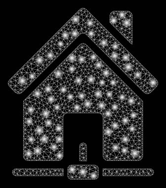 Flare Mesh Karkas Ev Internet Bağlantısı Flare Noktalar ile