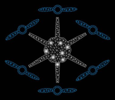 Flare Mesh 2d Hexacopter Flare Noktalar ile