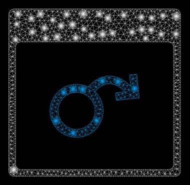 Flare Örgü Tel Çerçeve İktidarsızlık Takvim Sayfası Flare Spotlar ile