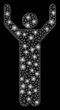 Flare Mesh 2d Eller Kadar Poz Flare Noktalar ile