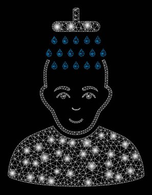 Flare Spotlu Flare Mesh Network Head Shower