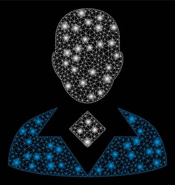 Flare Mesh 2d Guy Flare Noktalar ile