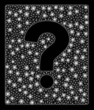 Flaş Spotları ile Parlayan Örgü Tel Çerçeve Yardımı