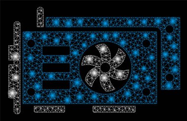 Flare Spotlu Flare Mesh Karkas Gpu Ekran Kartları