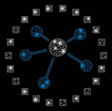 Flash Spotlu Parlak Kafes 2d Bağlantılar Diyagramı