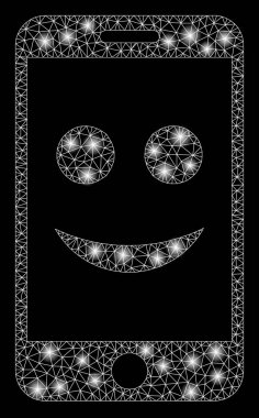 Flare Mesh Karkas Mutlu Smartphone Flare Spotlar ile