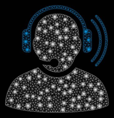 Flare Spotlu Fişek Kafes Karkas Operatörü Sinyali