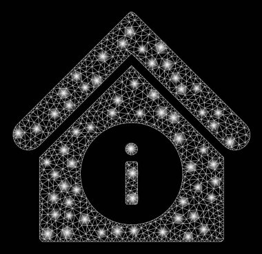 Flare Spotlar ile Flare Mesh Ağ Bilgi Binası