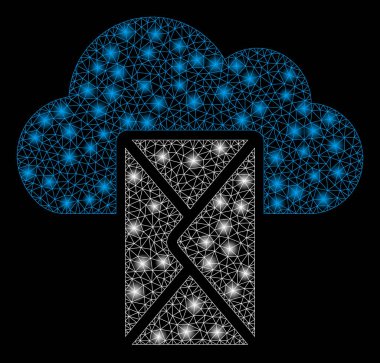 Flare Spotlu Fişek Kafes Tel Çerçeve Bulut Postası