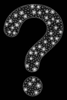 Flash Spotlar ile parlak mesh ağ soru