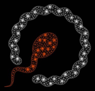 Flare Spotlar ile Flare Mesh Ağ Döllenme