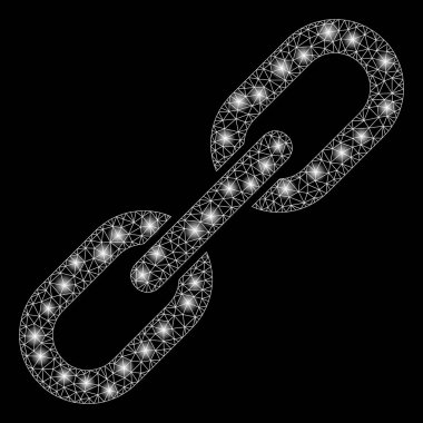 Flare Spotlu Flare Mesh Ağ Zinciri Bağlantısı