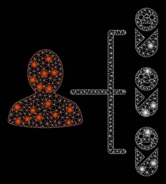 Flare Mesh Karkas Çocuk Linkler Flare Noktalar ile