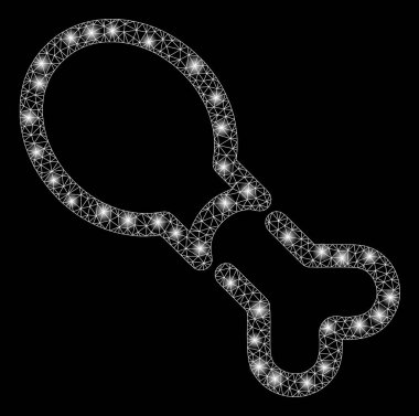 Flare Mesh Karkas Tavuk Ayağı Flare Noktalar ile