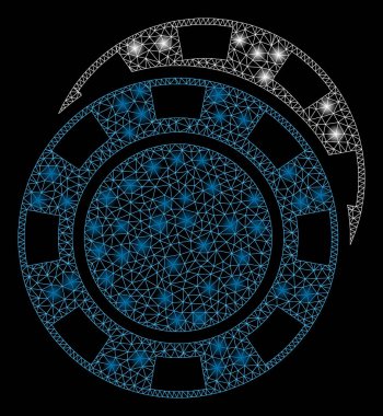 Flare Mesh 2d Casino Chips Flare Noktalar ile
