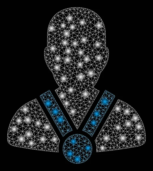 Işık Lekeleri ile Flare Örgü Tel Çerçeve Şampiyonu