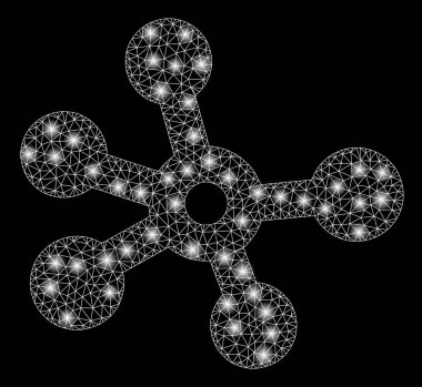 Flare Spotlu Parlama Örgü Karkas Bağlantıları