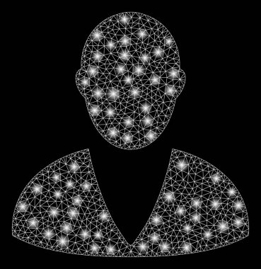 Flare Spotlu Fişek Kafes Tel Çerçeve İstemci