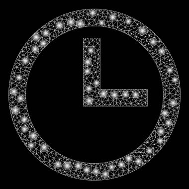 Flare Mesh 2d Saat Parlama Noktalar ile