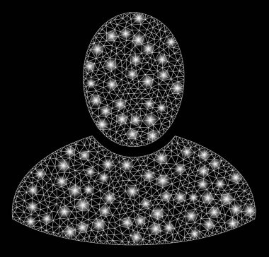 Parlama Spotlu Parlak Kafes Karkas İstemci