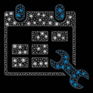 Flare Mesh Ağ Flare Spotlar ile Zaman Çizelgesi Yapılandırma