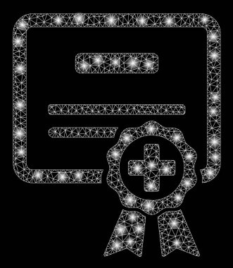 Işık Noktalı Parlayan Kafes Ağ Sertifikası