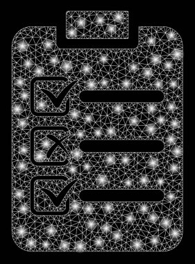 Flare Spotlu Flare Mesh Ağ Kontrol Listesi