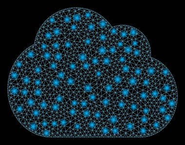 Flare Spotlu Flare Mesh Karkas Bulutu