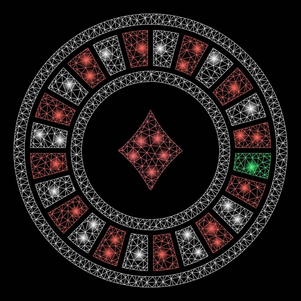 Flare Mesh 2d Casino Rulet Flare Noktalar ile