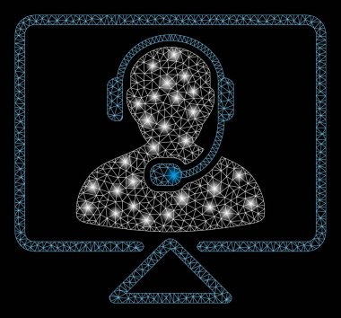 Flash Spotlar ile Flare Mesh Carcass Online Destek