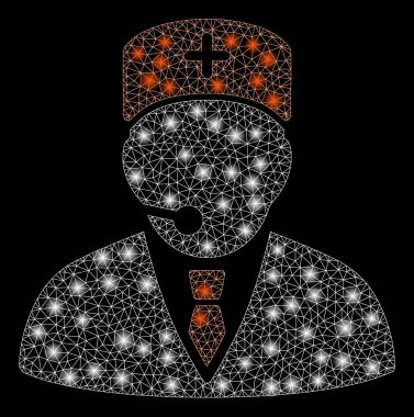 Flare Mesh Karkas Tıp Müdürü Flare Spotlar ile