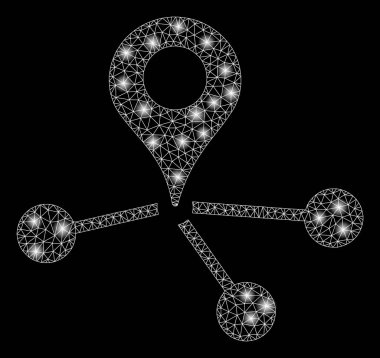 Flare Mesh Karkas Harita İşaretleyici Ağı