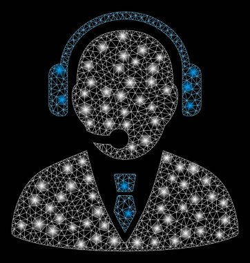 Flare Spotlu Fişek Kafes Tel Çerçeve Destek Yöneticisi