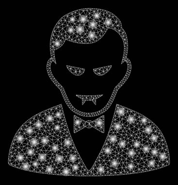 Flare Spotlar ile flare mesh ağ vampir