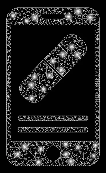 Işık Spotlar ile Parlayan Mesh Network Mobil Eczane