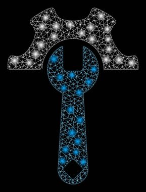 Flare Spotlar ile flare Mesh 2D servis araçları