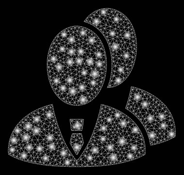 Flash Spotlar ile parlak mesh ağ yöneticileri