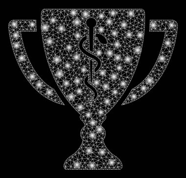 Flare kafes ağ tıbbi ödül Kupası flare Spotlar ile